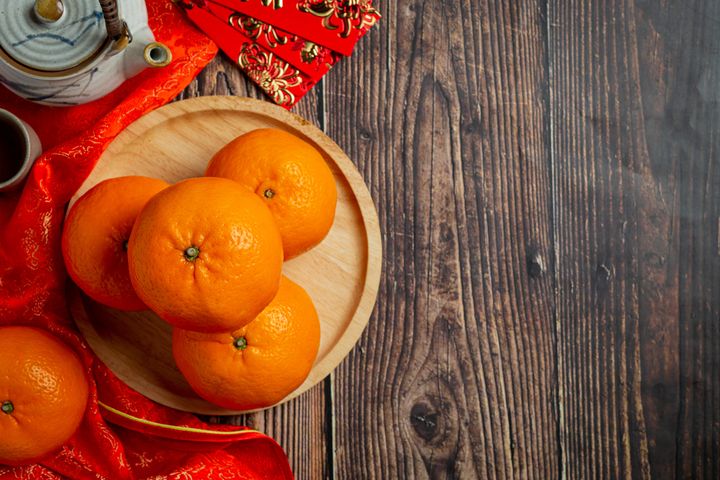 Makanan Khas Imlek Jeruk Mandarin