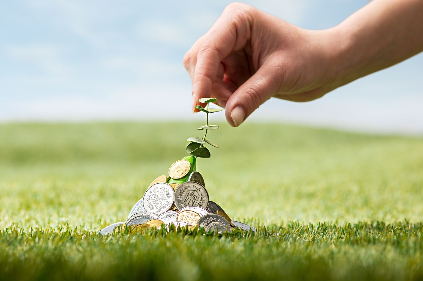 Ilustrasi tips investasi yang menguntungkan